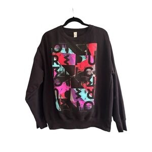Cotton Heritage Unisex One Republic Concert Graphic Print Sweatshirt  Size L